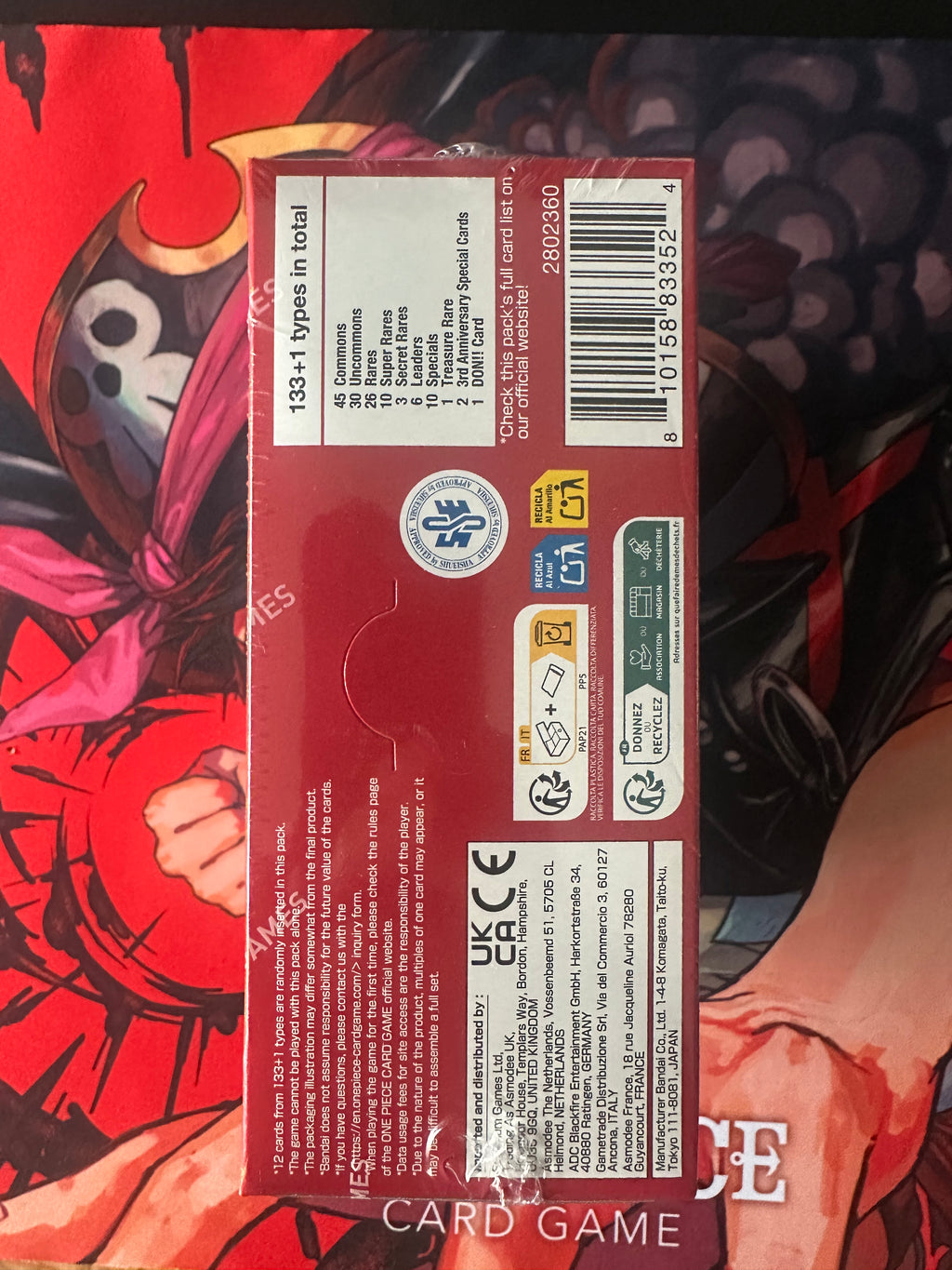 One Piece Card Game: Carrying on His Will Booster Box (OP-13)