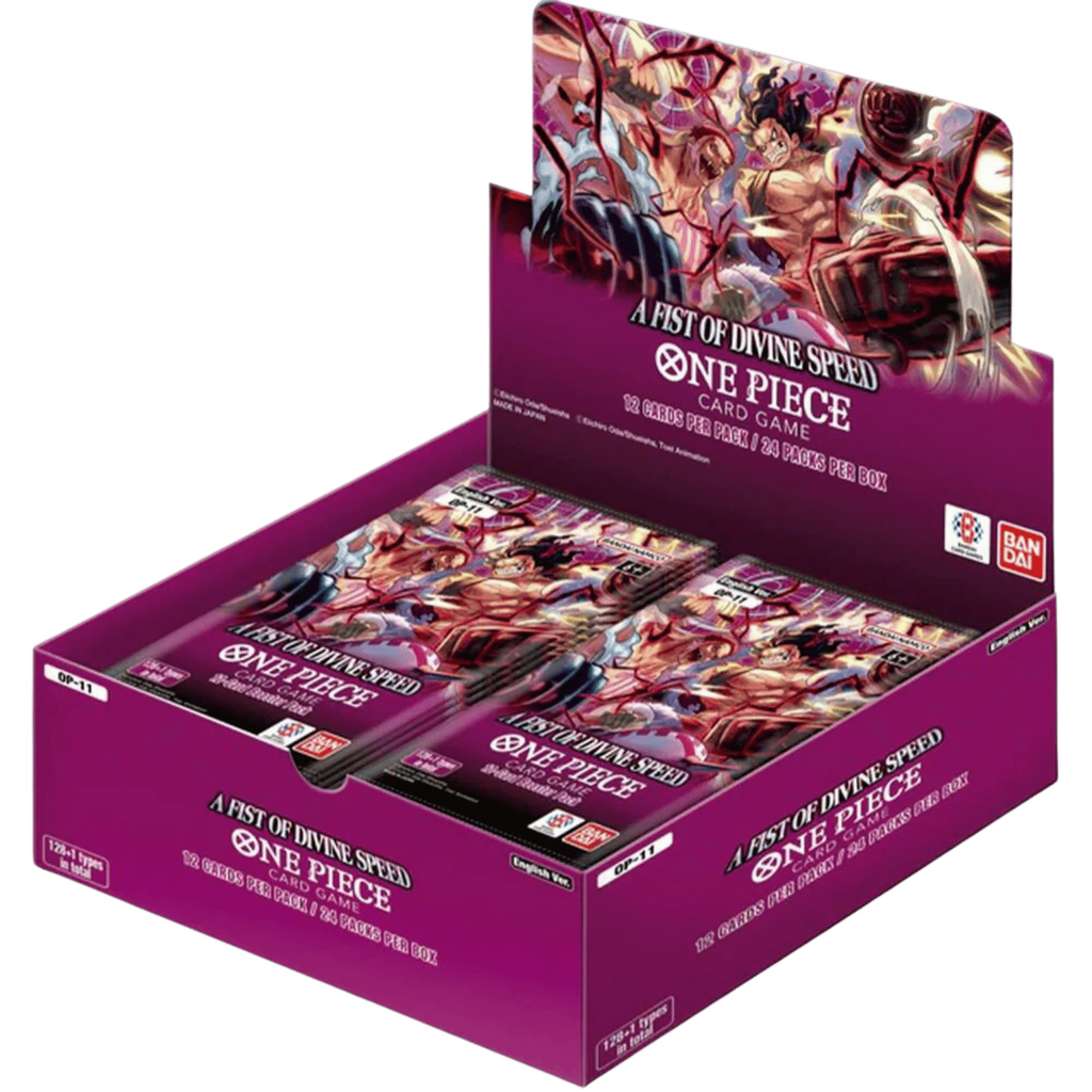 One Piece Card Game: A Fist of Divine Speed Booster Box (OP-11)